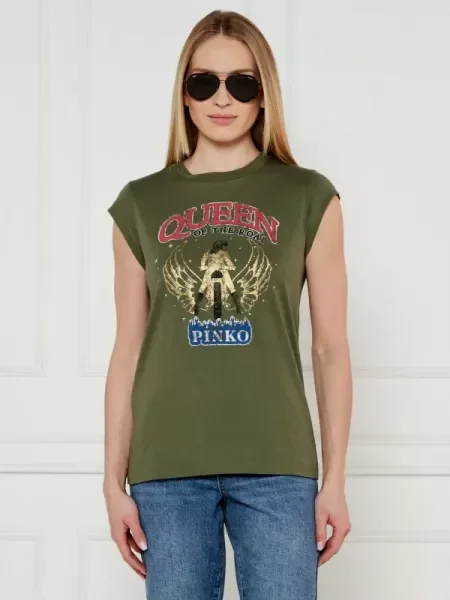 Pinko Tricou MARRAKECH verde