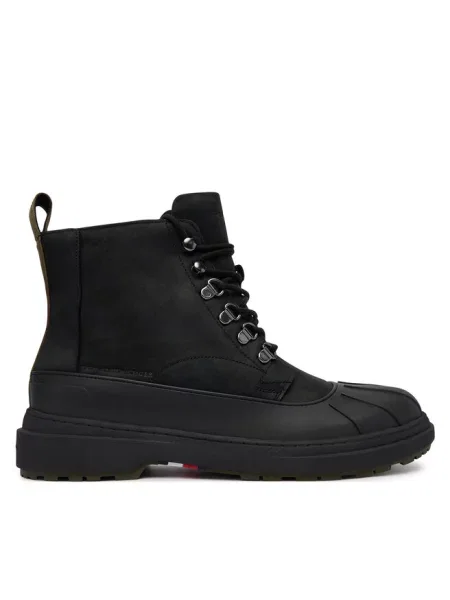 Trzewiki Tommy Hilfiger czarne
