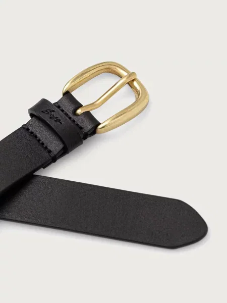 BOSS curea pentru femei din piele negru