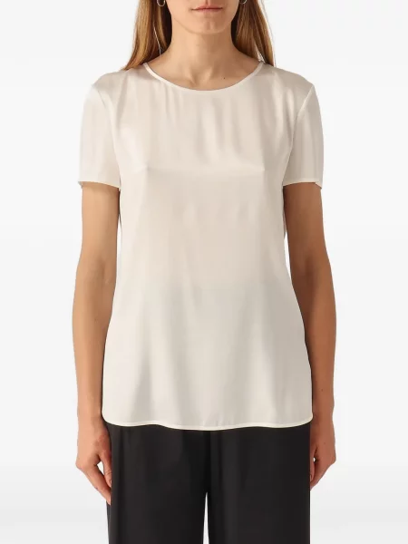 Scurt top Max Mara din satin