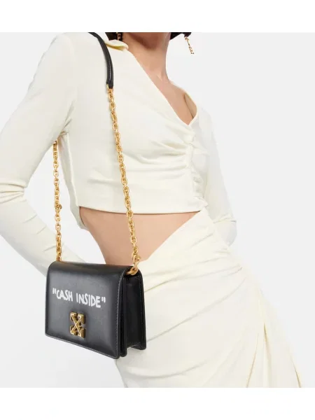 Kostiumas drapiruota midi suknelė Off-white iki kelių balta