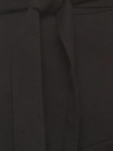 Fusta mini Maje cu volane asimetrică negru