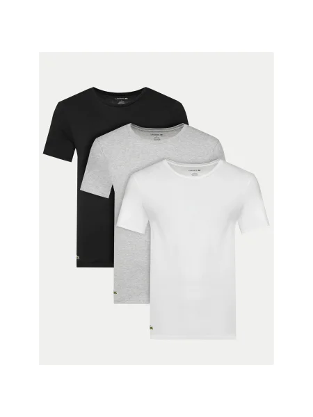 Lacoste 3 db póló Színes Slim Fit fehér