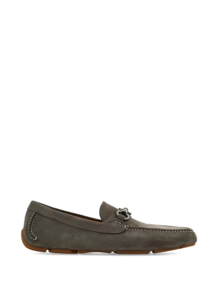 Loafersy Ferragamo sivá