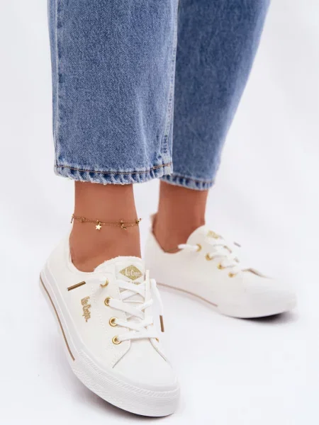 Pantofi Lee Cooper alb