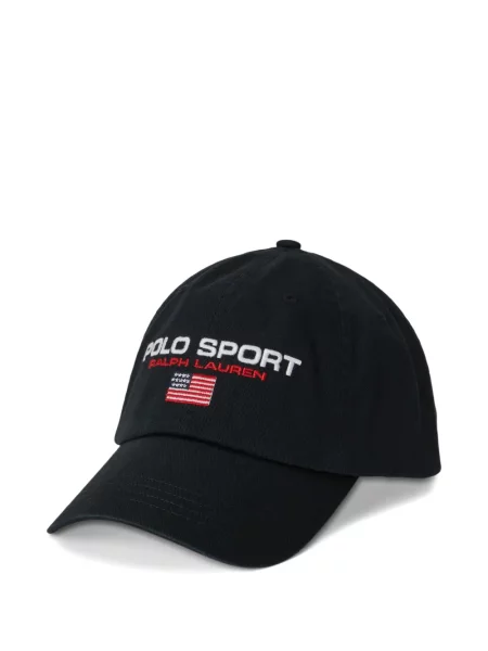 Ριγέ polo Polo Ralph Lauren με κουκούλα με αυτόγραφο λευκό