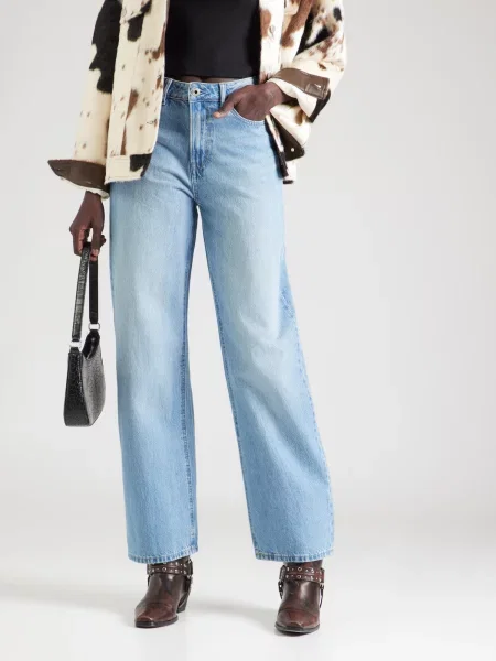 Pepe Jeans Džínsy UHW LEXA nebesky modrá