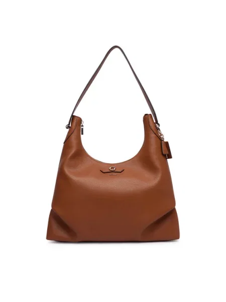 Guess Дамска чанта Suzy кафяв