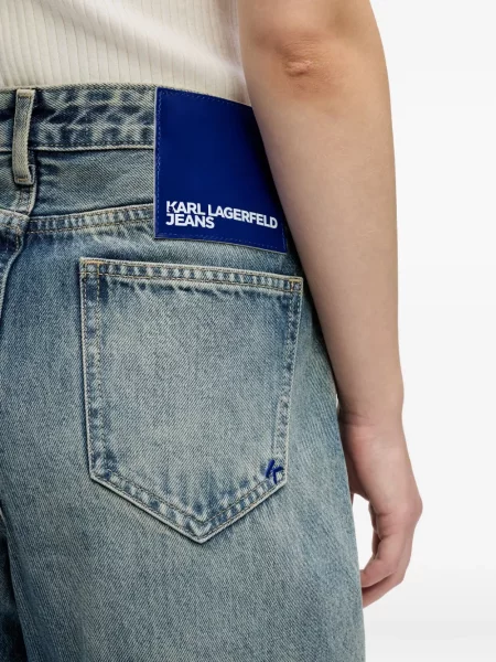 Blugi Karl Lagerfeld Jeans albastru