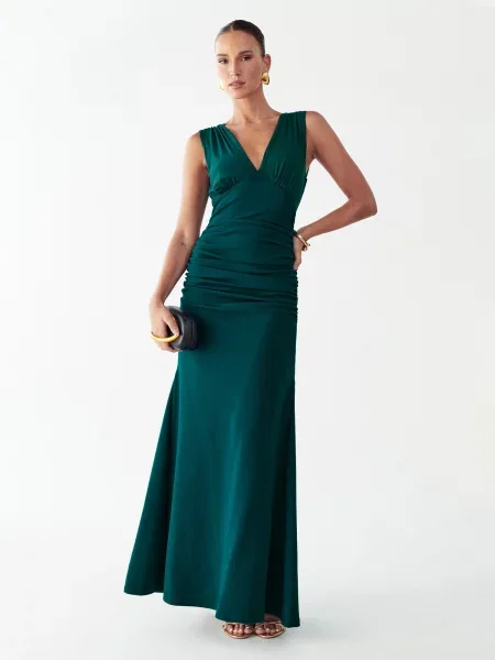 BWLDR Rochie de seară ALLEN pin verde