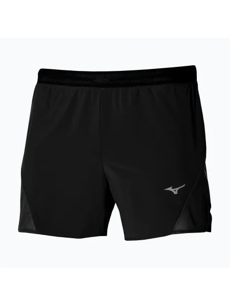 Pantaloni scurți de alergare pentru bărbați Mizuno Aero 90 black negru