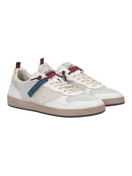 Sneakersy Sun68 białe