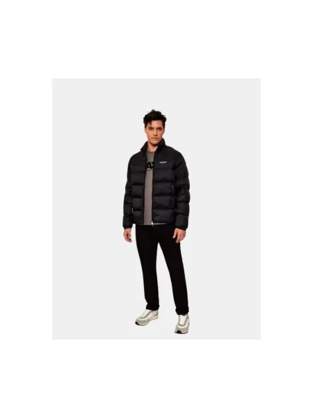 Armani Exchange De puf geacă negru