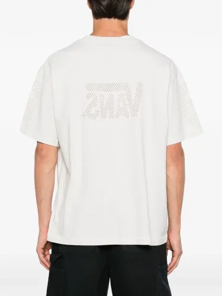 Tricou Vans cu autograf gri