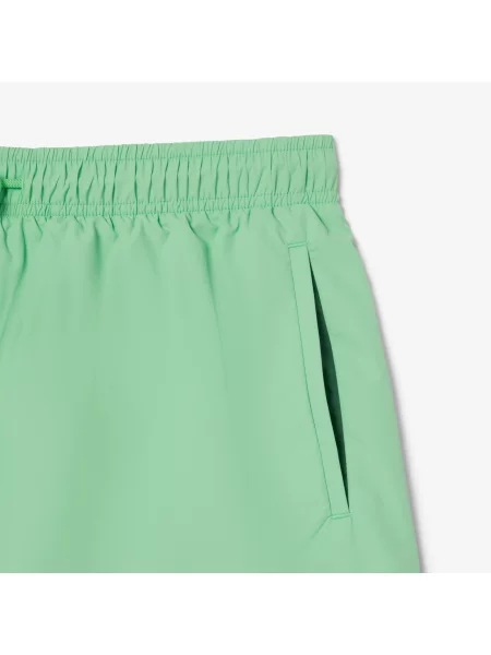 Lacoste Kąpielówki Szybkoschnące zielony