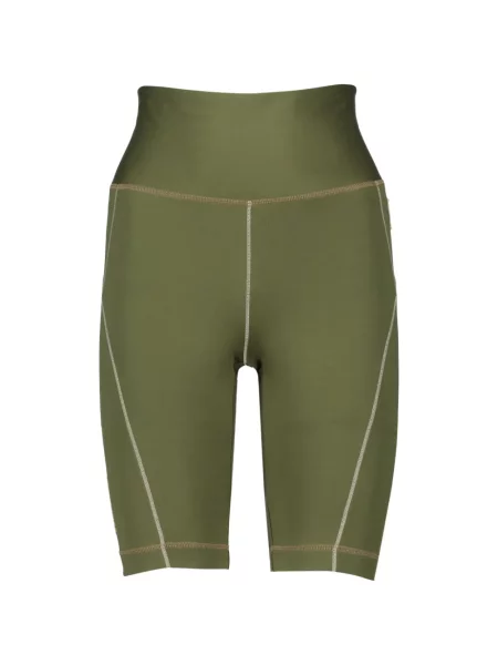 Leggings Moncler Grenoble cu autograf verde