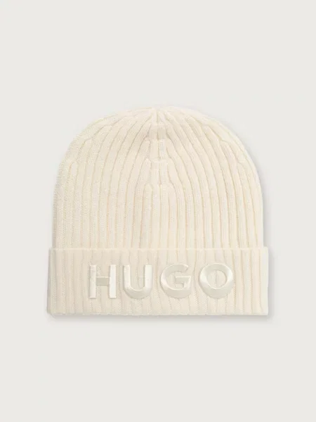 HUGO De lână căciulă Unisex X bej