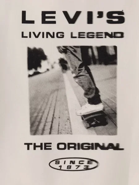 Суичър с качулка Levi's® бежово