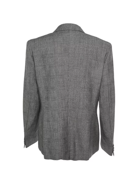 Sacou Max Mara în carouri gri