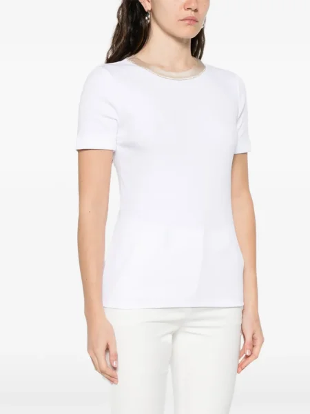 Tricou Peserico alb