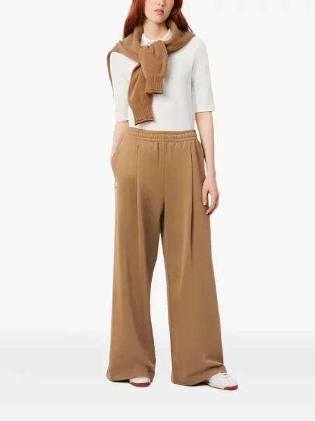 Pantaloni Lacoste alergare cu autograf