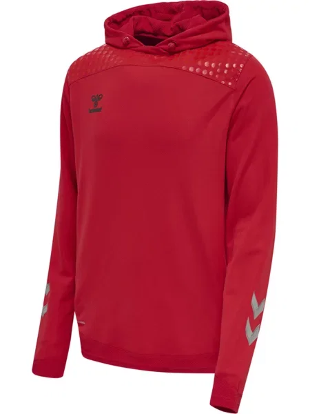Bluza z kapturem Hummel hmlLEAD poly czerwona