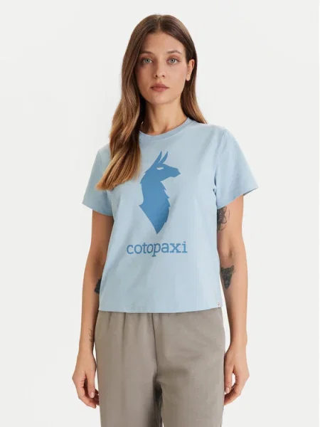 Cotopaxi Tricou Llama celest albastru