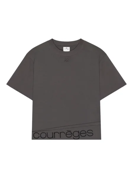 Tricou Courreges gri