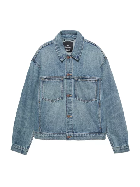 Pull&Bear Átmeneti dzseki farmer kék