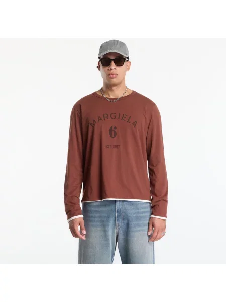 Tricou Long-Sleeved Top Medium Brown XL maro