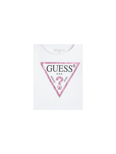Guess Marškinėliai Regular Fit balta