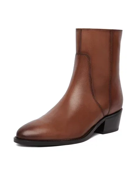 Botine GINO ROSSI deschis maro