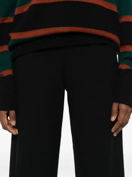 Pantaloni Twinset tricotate negru