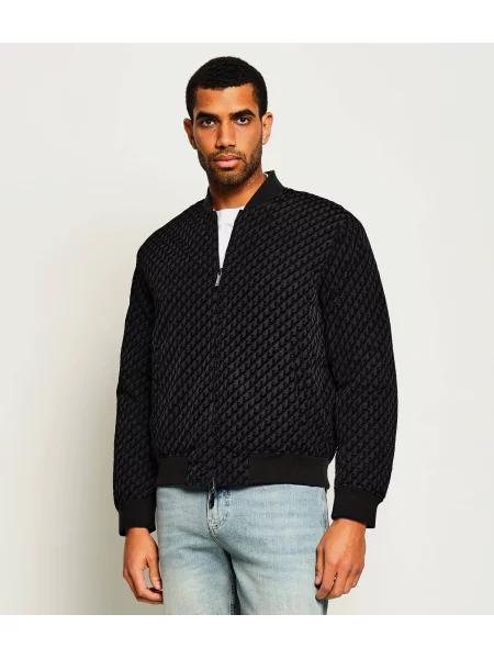 Emporio Armani Geacă de puf bomber negru