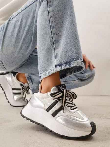 Sneakers Ilnatea argintii