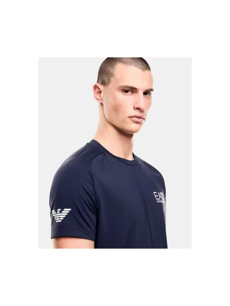 Tenis majica Ea7 Emporio Armani plava