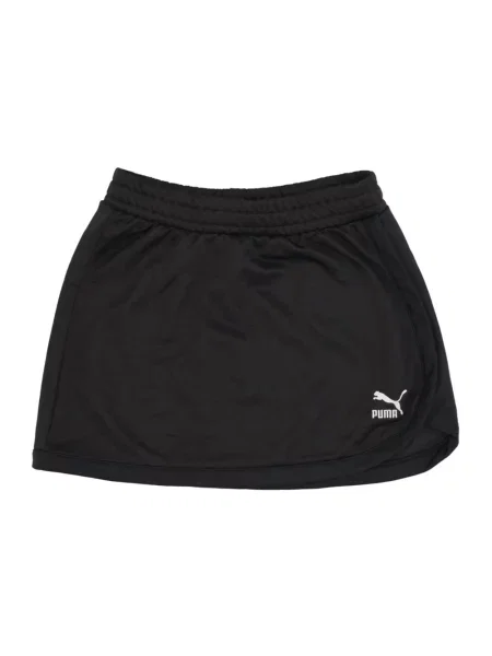 PUMA Spódnice Kobieta S Spódnica A-line Krótka Lekka Tkanina czarny