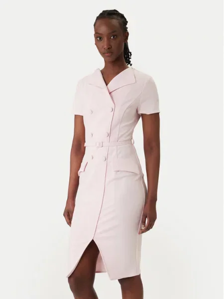 Rinascimento Коктейльна сукня рожевий