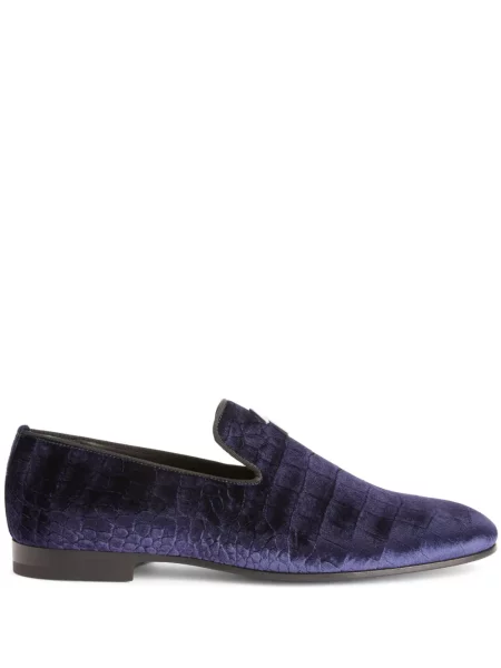 Pantofi loafer Giuseppe Zanotti albastru