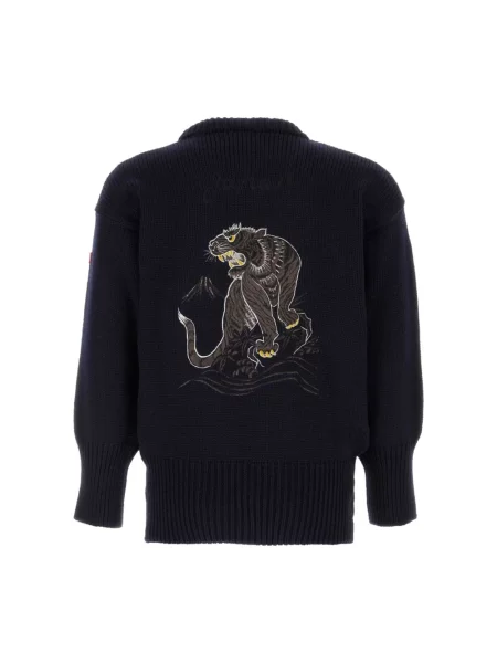 Sweter Junya Watanabe wełniany niebieski