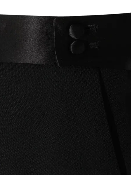 Fustă Tom Ford din satin negru