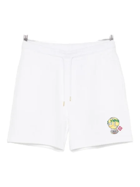 Pantaloni scurți Casablanca alb