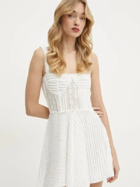 Obleka Charo Ruiz Ibiza Mai bež