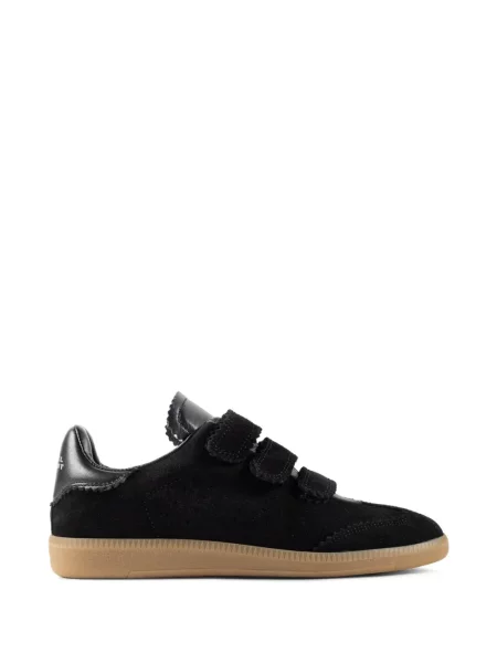 Sneakerși Isabel Marant cu bretele negru