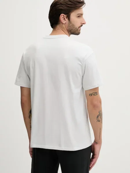Tričko Nike Essential SS HeavyMax 90 s potiskem šedá