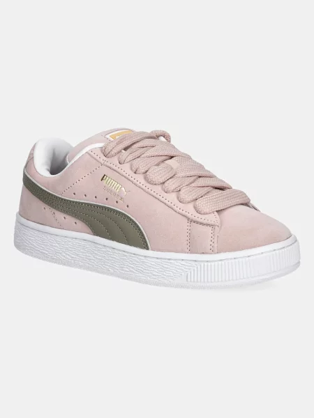 Puma sneakers din piele Suede XL roz