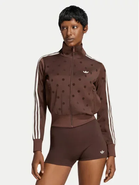 Adidas Hanorac Satin Polka Dots Tt Track Top maro