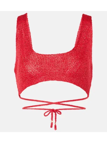 Cropp top Bananhot tricotate roșu