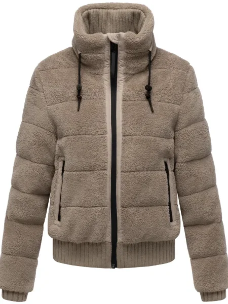 NAVAHOO Jachetă fleece Schneepuder deschis maro
