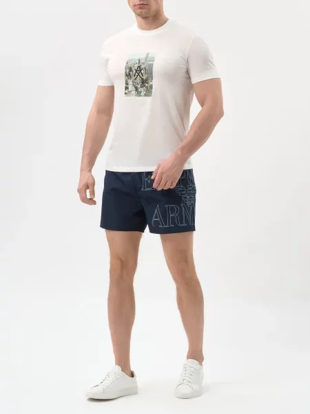 Шорти Emporio Armani сині